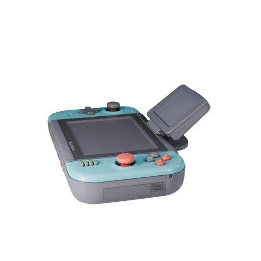 Console de jeu portable - Modèle 3D pour niveaux décontractés en studio