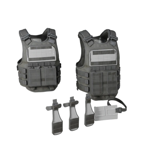 Field Tactical Vest 3D Render Asset for Studio Use