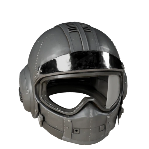 Pilot Kampfhelm 3D-Asset für Indie-Level
