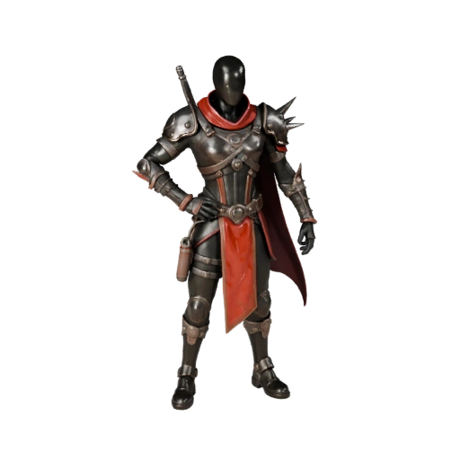 Sci-Fi Character Model - Rigged