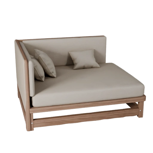 Platform Daybed 3D Asset for Studio Layered Builds