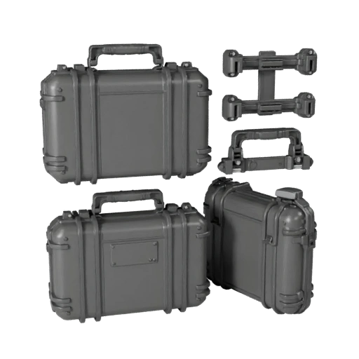 Asset Héro Detallado Urban Range Case para Estudio