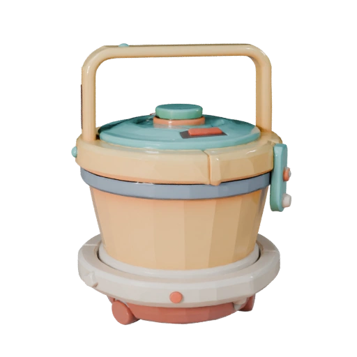 Modern Plant Pot 3D Asset for Casual Studio Levels