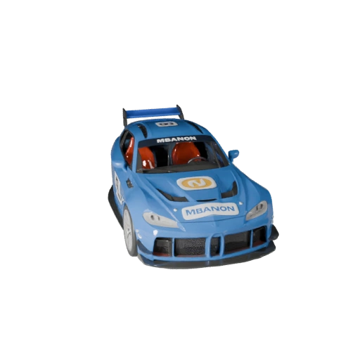 Modelo 3D de Coche de Carreras para Blender - Asset Listo para Renderizar