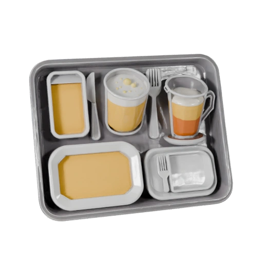 Vasso da colazione da caffè STL Asset 3D per stampanti domestiche