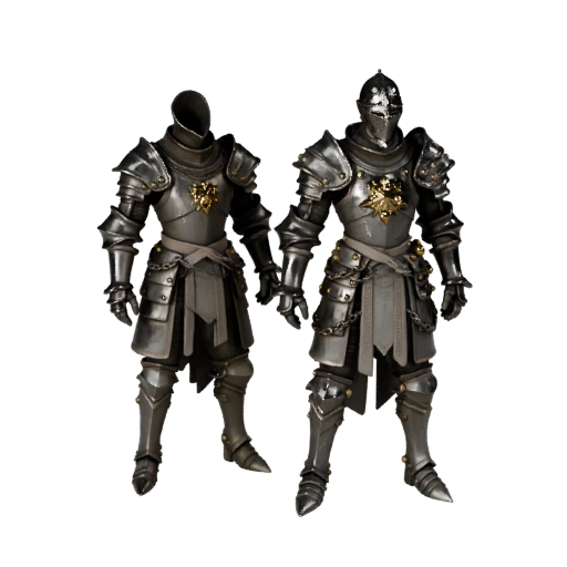 Modelo 3D de Personaje Caballero Realista para Escenas RPG