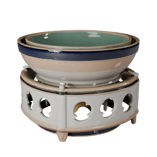 Luxury Decor Bowl 3D Asset for Layered Studio Sets