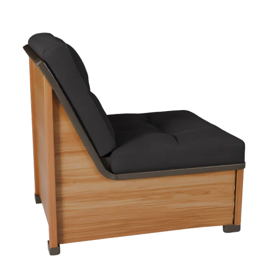 Industrial Accent Chair 3D Asset for Studio Renders