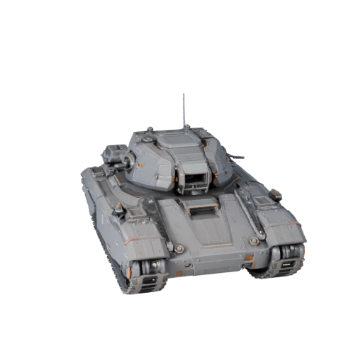 Sci Fi Tank 3D Model for Unreal Engine - Game Ready Asset
