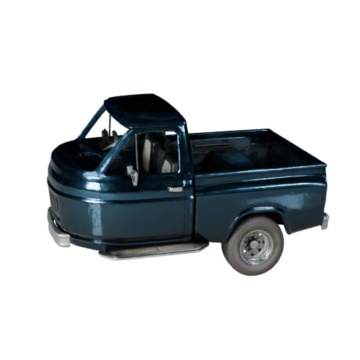 Camioncino d'epoca 3D Model - Asset High Poly PBR per