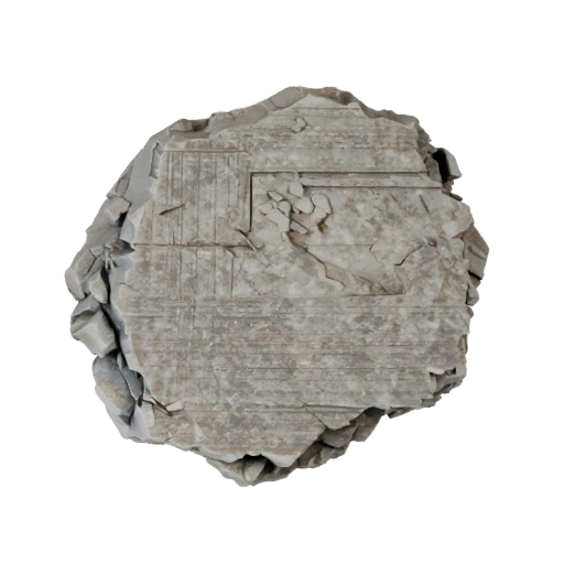 Stylized Ruined Stone Slab Scatter 3D for Game Levels