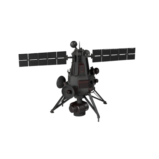 Sonda Spaziale Meteo Asset 3D per Livelli Indie