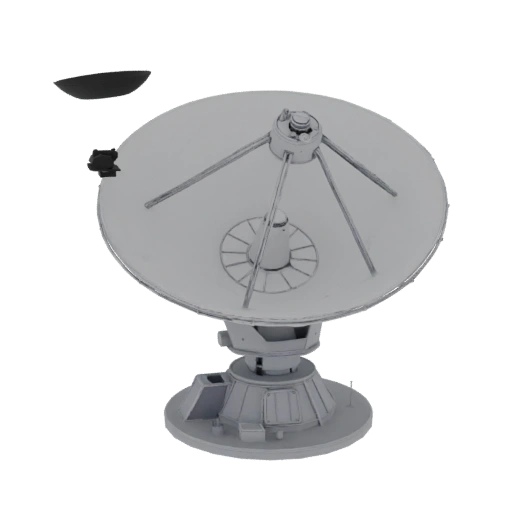 Observatory Radio Dish 3D Asset for Resin Printers