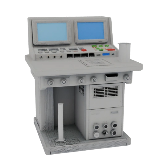 Prototype Lab Console 3D Print Asset for Hobby Use