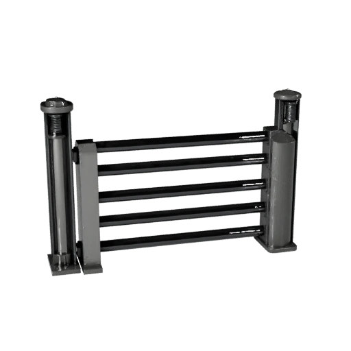 Office Barrier Gate 3D Render Asset for Studio Use