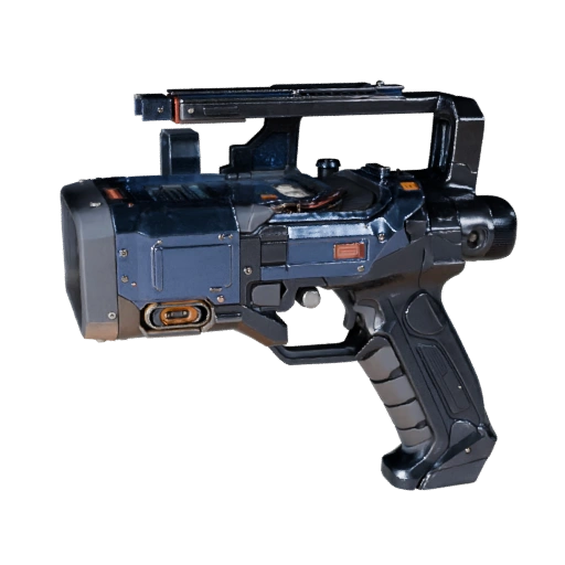 Escáner Portátil Cyberpunk de Alta Poligonalidad - Activo Principal 3D