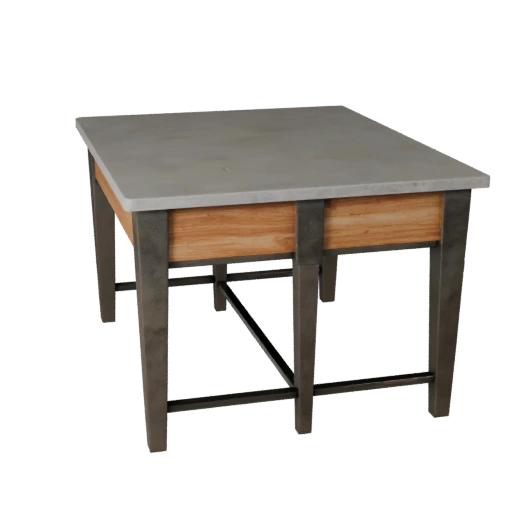 Kitchen Island 3D Asset for Cinematic Film and VFX