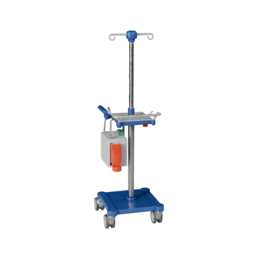 Surgical IV Stand 3D Asset for Casual Game Engines