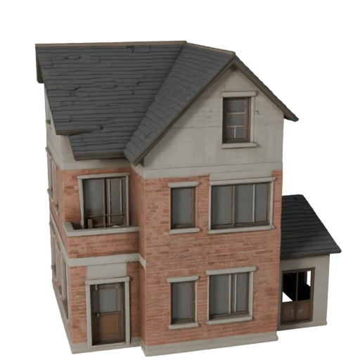 Tiny House 3D Model for Unreal - Realtime UE Asset