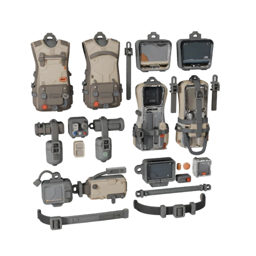 Urban Canteen Kit 3D Asset for Casual Game Engines