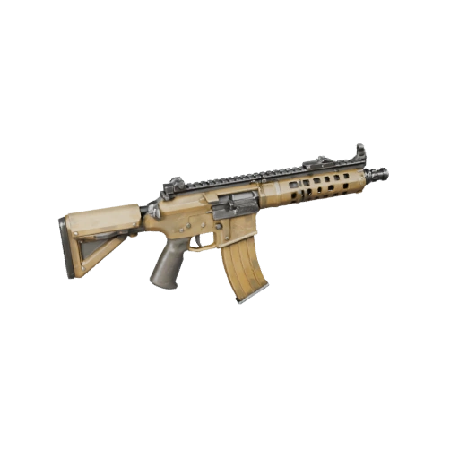 Tactical Long-Body Display Prop 3D Model for Game Engine Levels