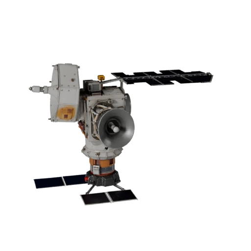 Telescopio Orbitale di Ricerca Asset 3D per Uso Studio