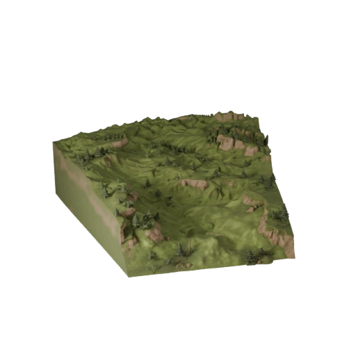 Alpine Valley Biome Unreal 3D Asset for Realtime Builds