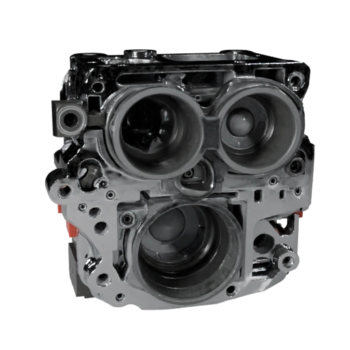 Modello 3D High Poly Blocco Motore per Rendering Studio