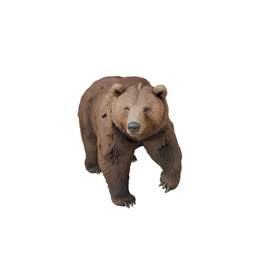 Modelo 3D de Urso-Pardo para Unity - Asset Pronto para Jogo, FBX | PBR