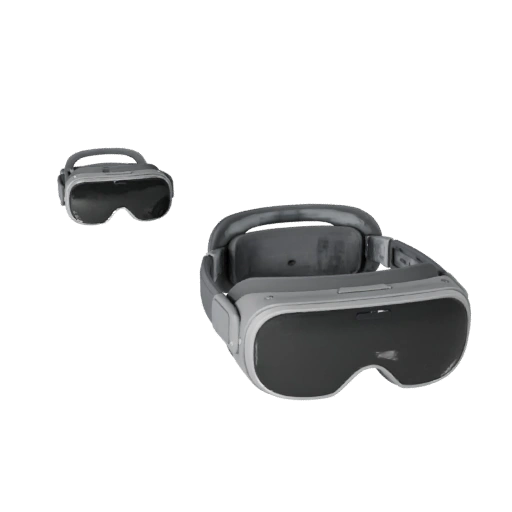 Óculos Inteligentes de Exterior Modelo 3D para Uso em Motor de Jogo