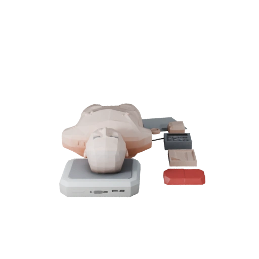 Surgical Cpr Torso Trainer 3D Asset for Game Engines
