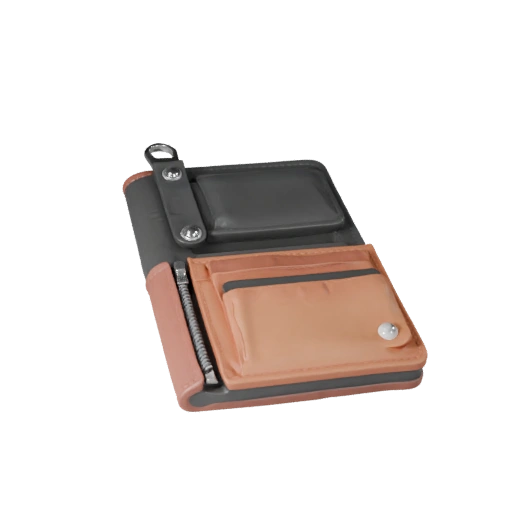 Portafoglio Minimal Modello 3D per Giochi Casual e Indie