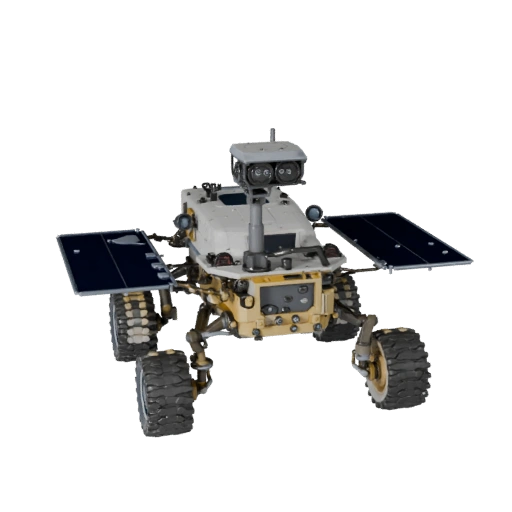 Ice World Planetary Rover 3D Asset for Studio Films