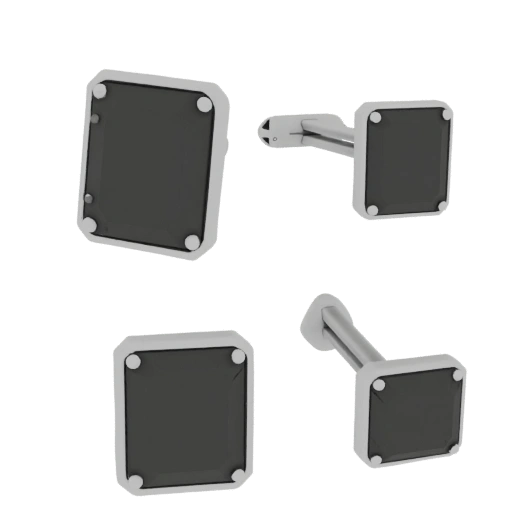Gem Set Manschette 3D-Asset für Hobby-Druckbauer