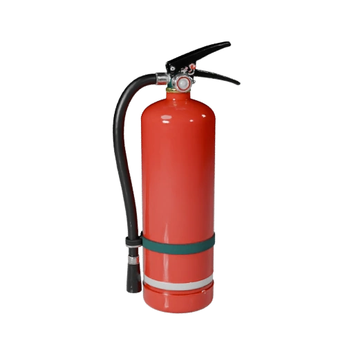 Feuerlöscher für Lagerhäuser 3D-Asset für Simulation