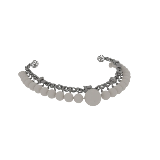 Pearl Necklace 3D Asset for Cinematic Film and VFX