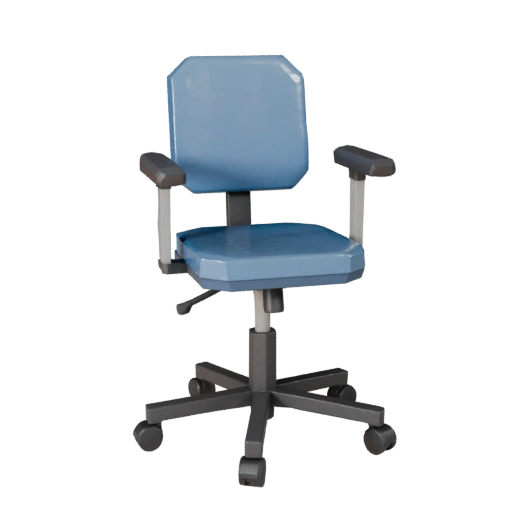Ward Exam Chair 3D Game Asset for Realtime Engines