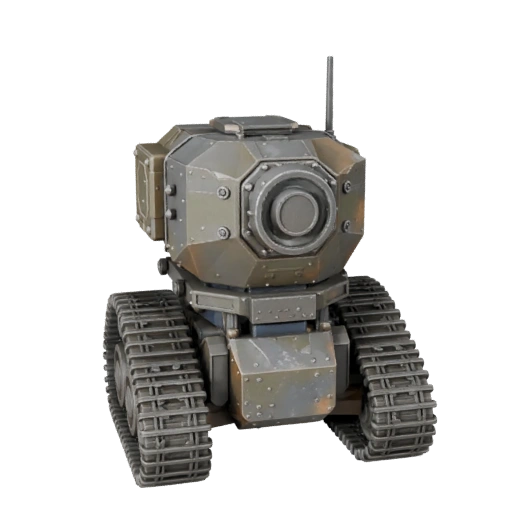 Low Poly Apc 3D Model for Unity & Unreal PBR Asset