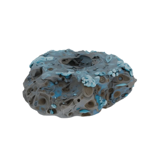 Lava Asteroid Field 3D Asset for Tabletop Printing
