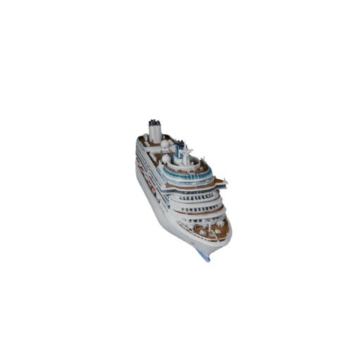 Cruise Ship 3D Model for Unreal Engine - Game Ready Asset