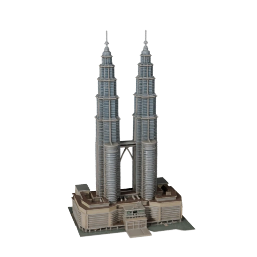 Petronas Towers 3D Model for Unreal - Realtime Asset