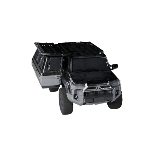 Toyota Inspired Suv 3D Model for Blender - Realistic PBR