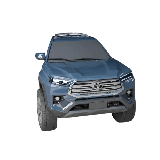 Toyota Inspired SUV 3D Model - High Poly PBR Asset for