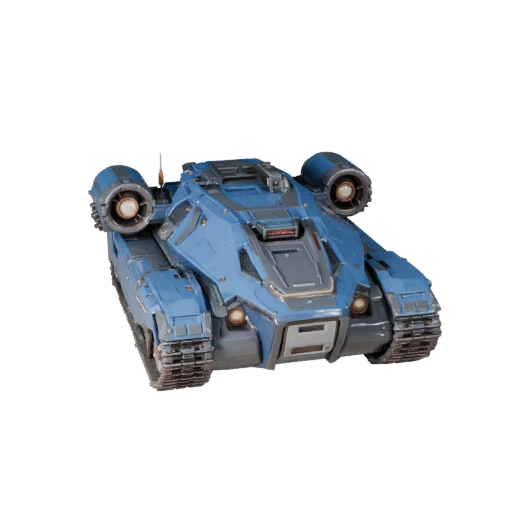 Game Ready Sci Fi Tank 3D Model for Realtime Games - PBR