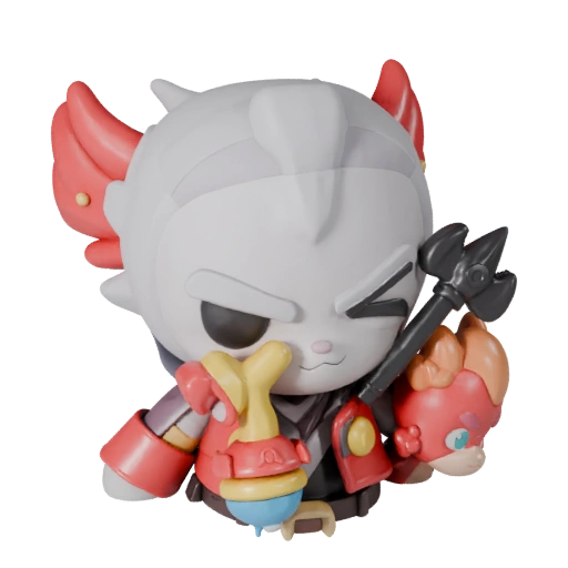 High Poly Cute Mascot Character | Pro Render Detail Asset
