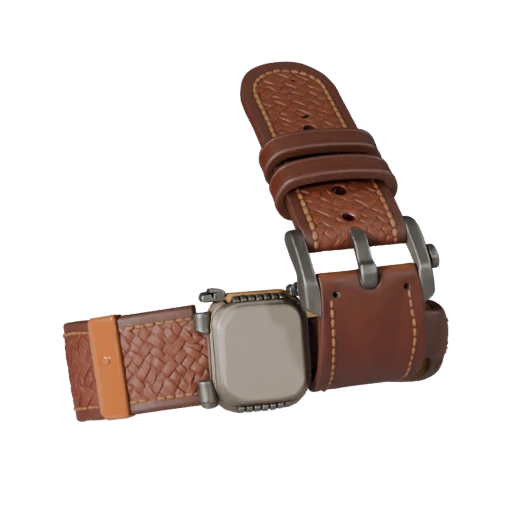 Woven Watch Strap 3D Asset for Casual Game Engines