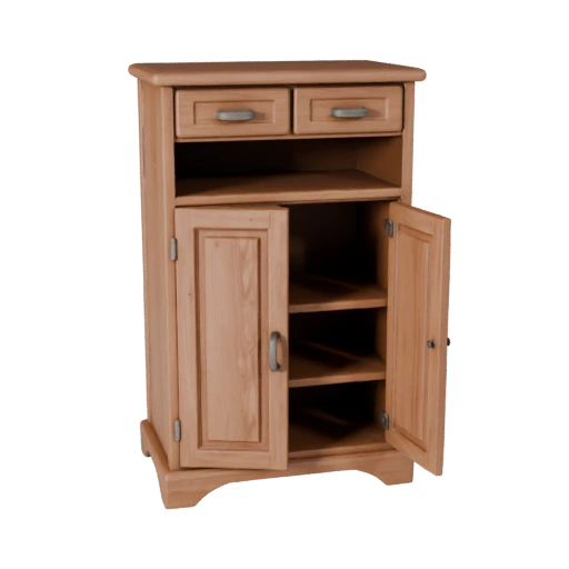 Shaker Cabinet 3D Asset for Cinematic Film and VFX
