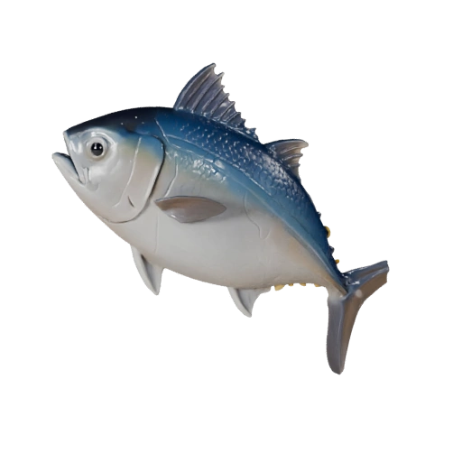 High Poly Tuna 3D Model - Detailed STL Asset for Printing | PBR