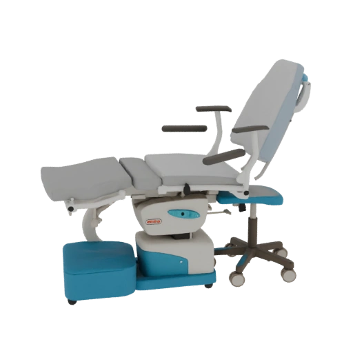 Surgical Exam Chair 3D Asset for Simulation Studios