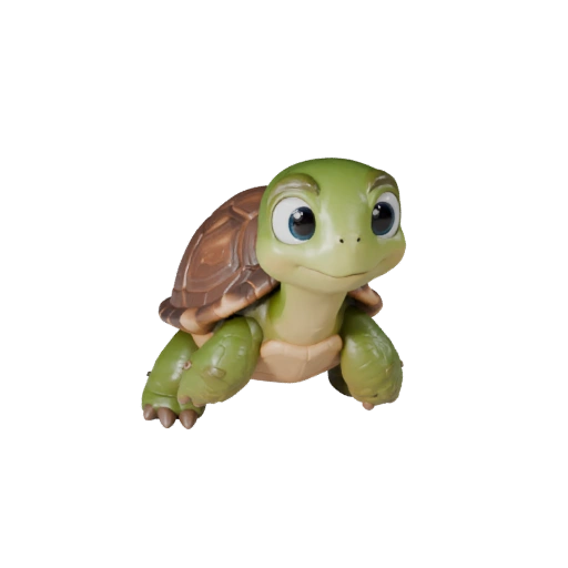 Cartoon Tortoise 3D Model - Stylized Asset for Animation | PBR